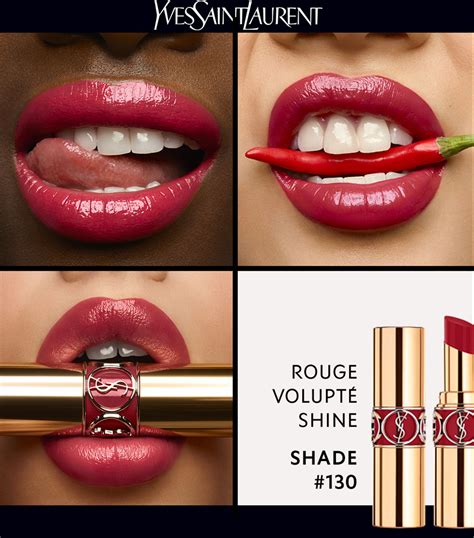 ysl 61 nu impulsif|YSL Rouge Volupte Shine Lipstick .